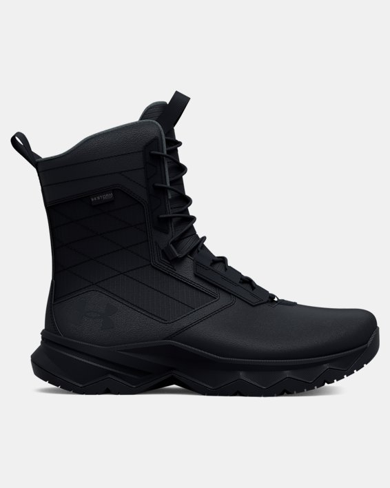 Men's UA Stellar G2 Waterproof Tactical Boots, Black, pdpMainDesktop image number 0